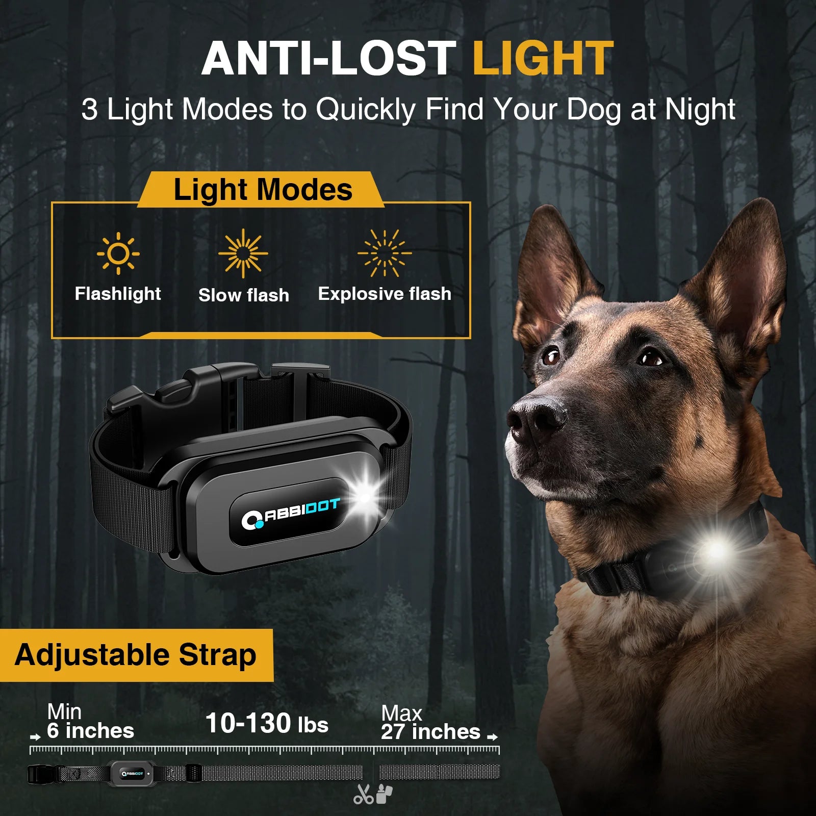T70 Dog Training Collar 2 in 1 Strap with E-Clicker Electric Shock 4100Ft 1250M Waterproof 118 Levels 2025 New Version