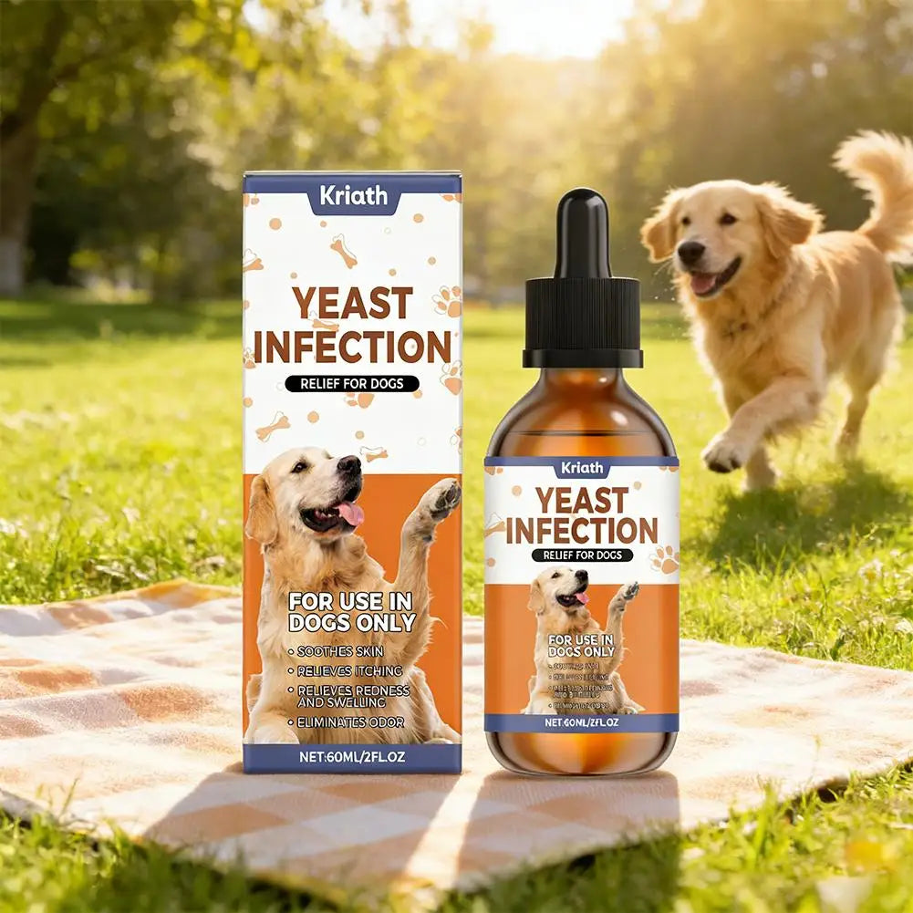 60ML 3Kinds Dog Pet Drops Gentle Care Supplement to Maintain Healthy Coat and Skin for Dogs Herbal Drops PET CARE
